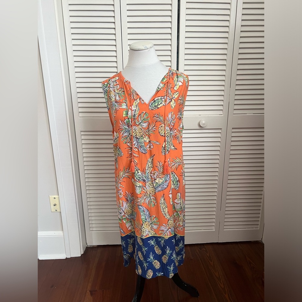 Beachlunchlounge Sleeveless Blue dress Size Large